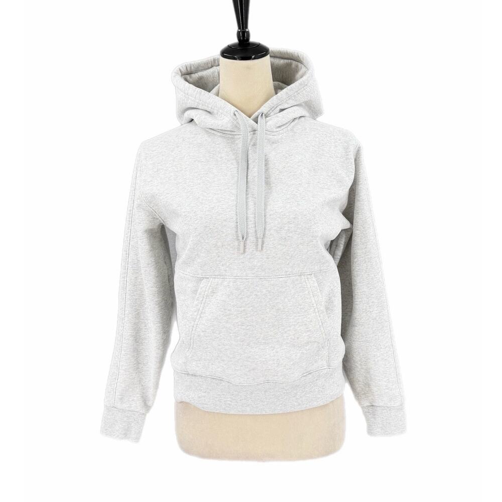 Athleta Heather Gray Pullover Casual Comfort Loungewear Sporty Hoodie Sweatshirt